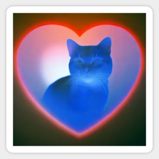 Lover cat Sticker